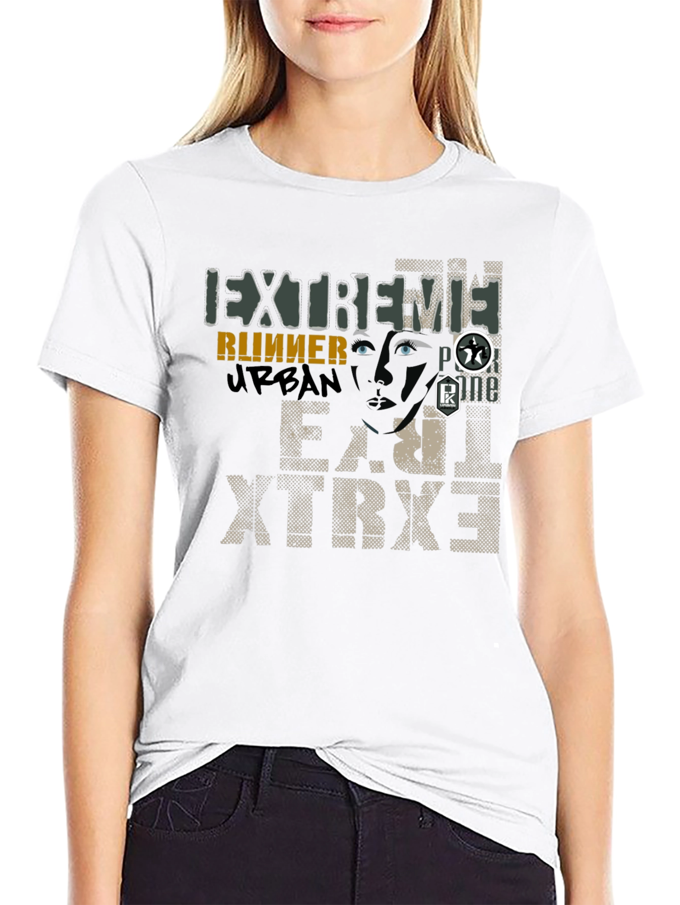 Extreme Runner Urban Graphic Print T-Shirt