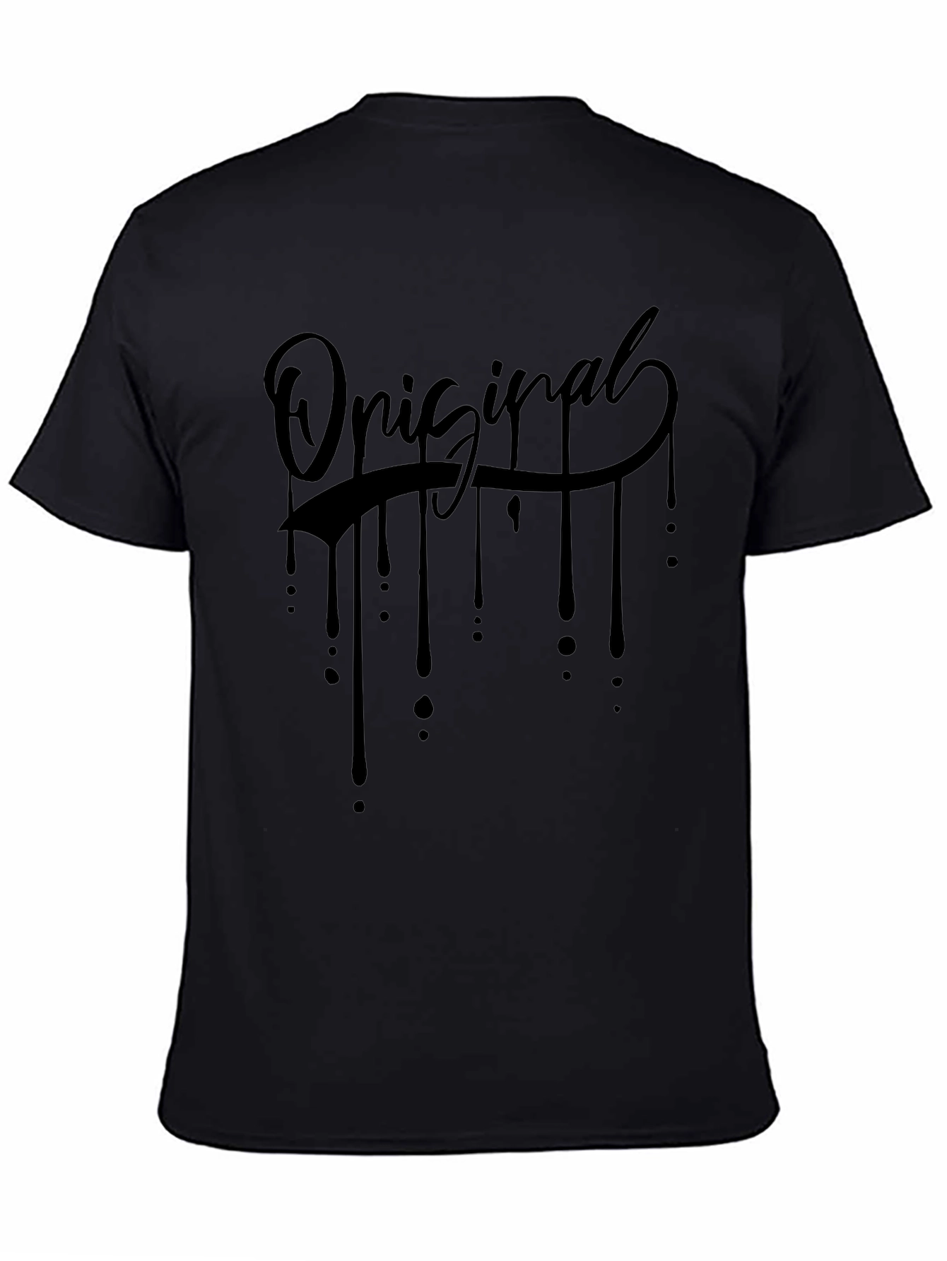 Original Black Drip Graphic Tee