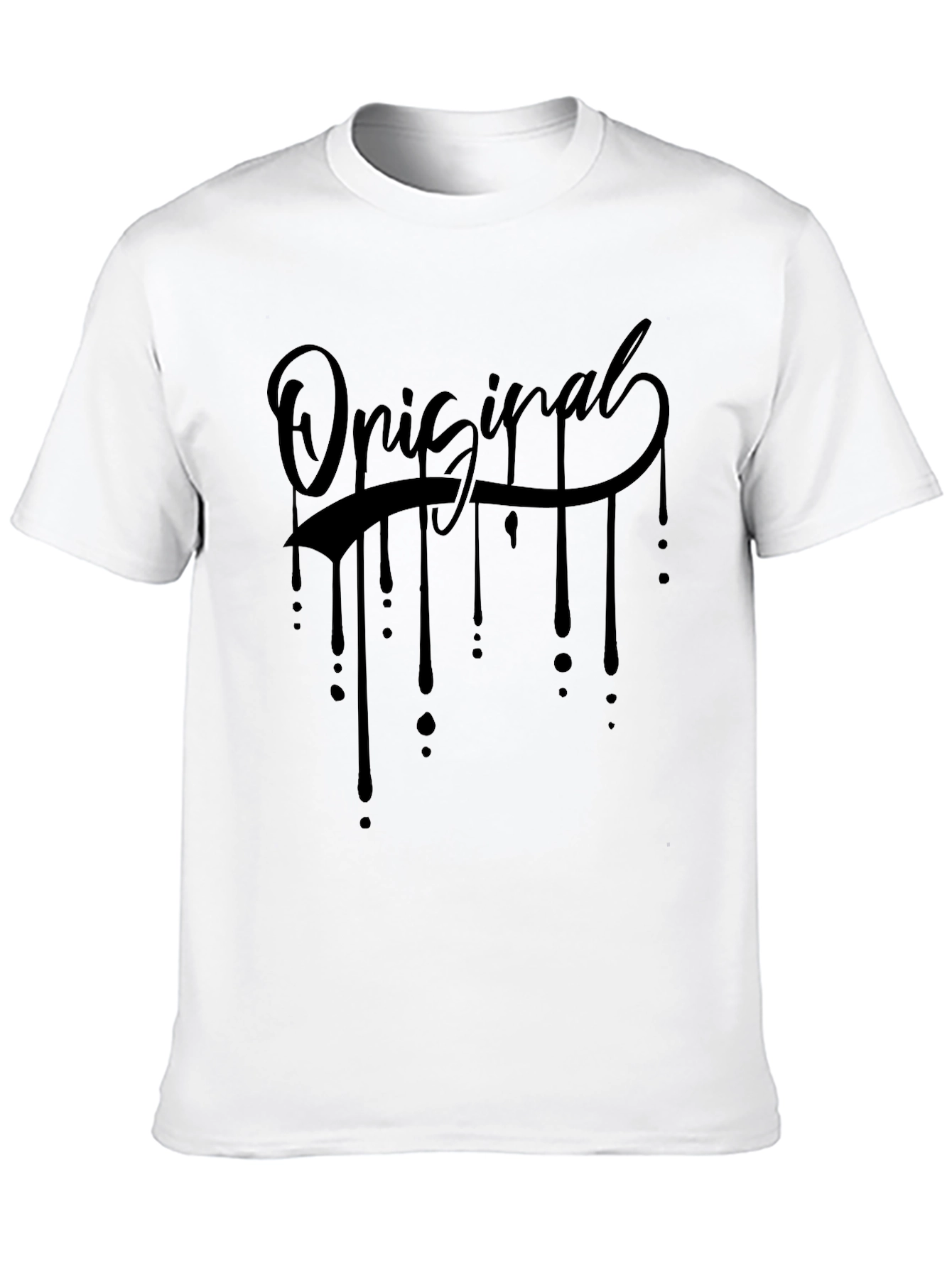 Original Black Drip Graphic Tee