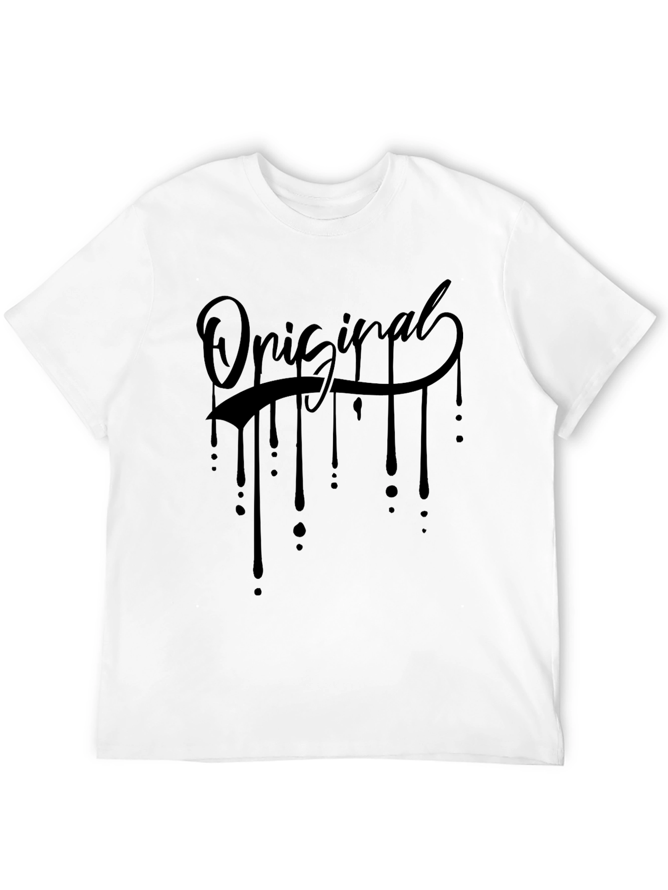 Original Black Drip Graphic Tee