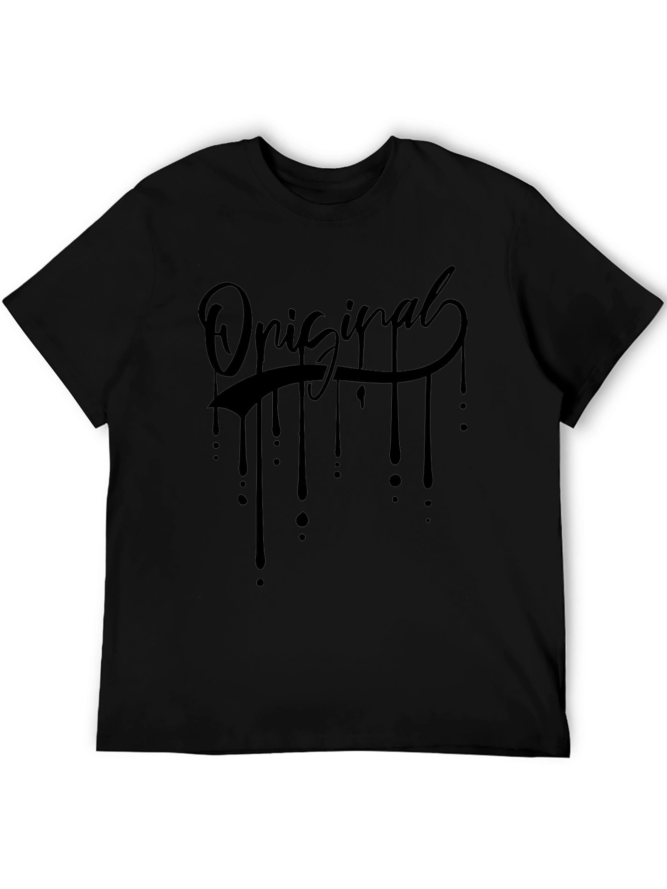 Original Black Drip Graphic Tee