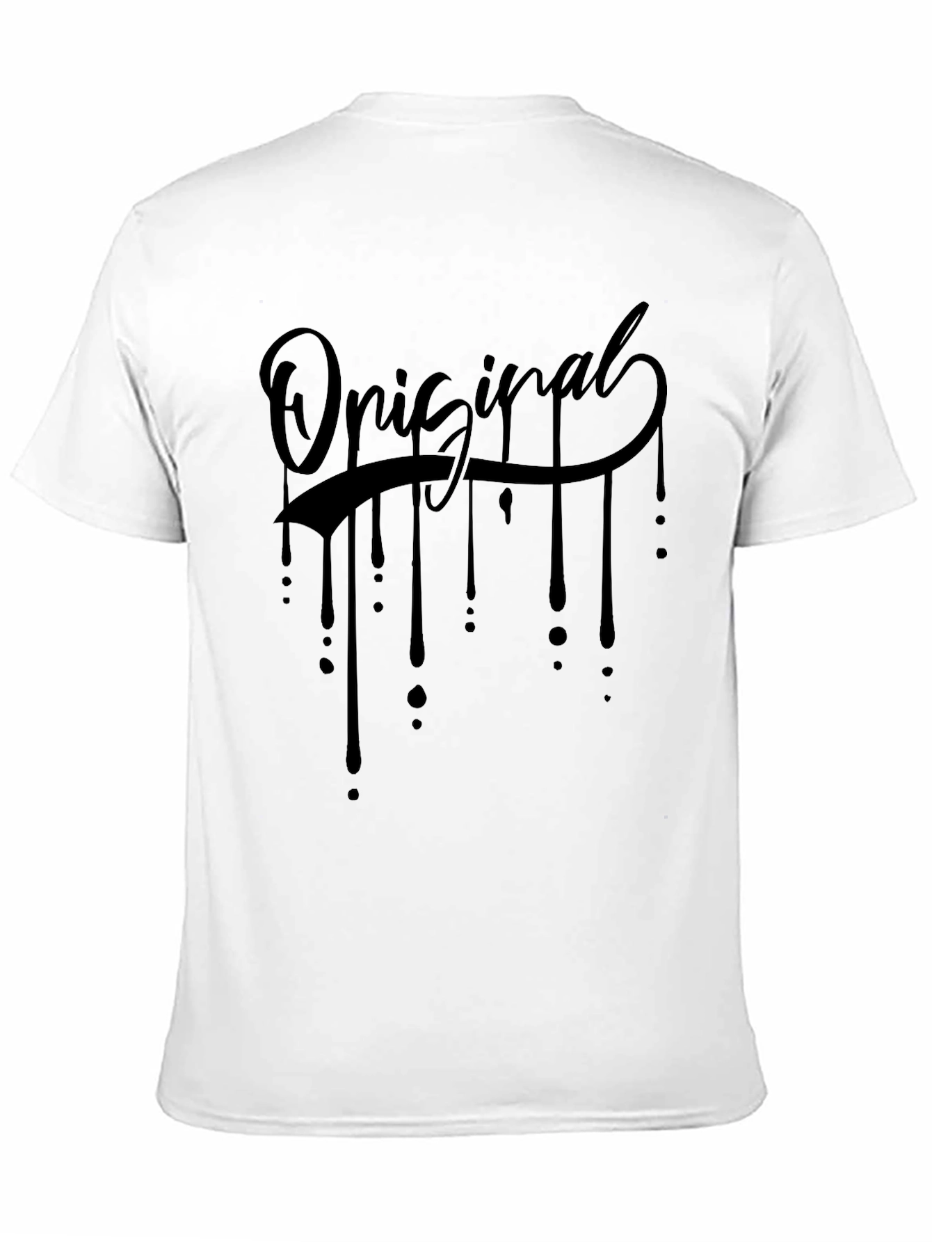Original Black Drip Graphic Tee