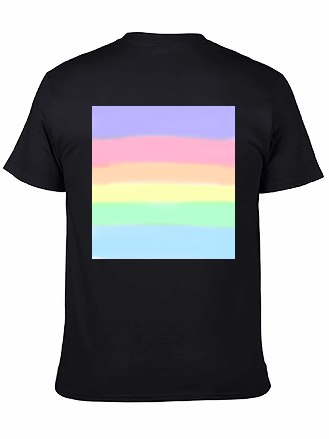 Pastel Rainbow Graphic T-Shirt