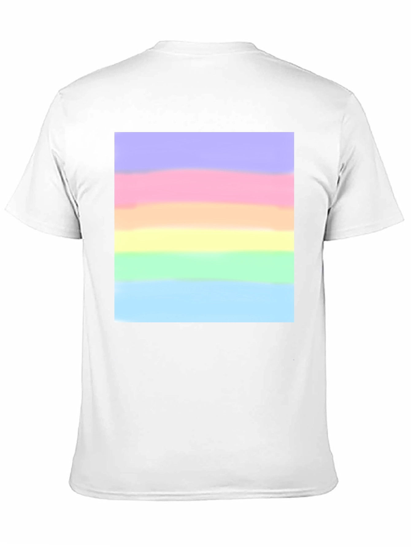 Pastel Rainbow Graphic T-Shirt