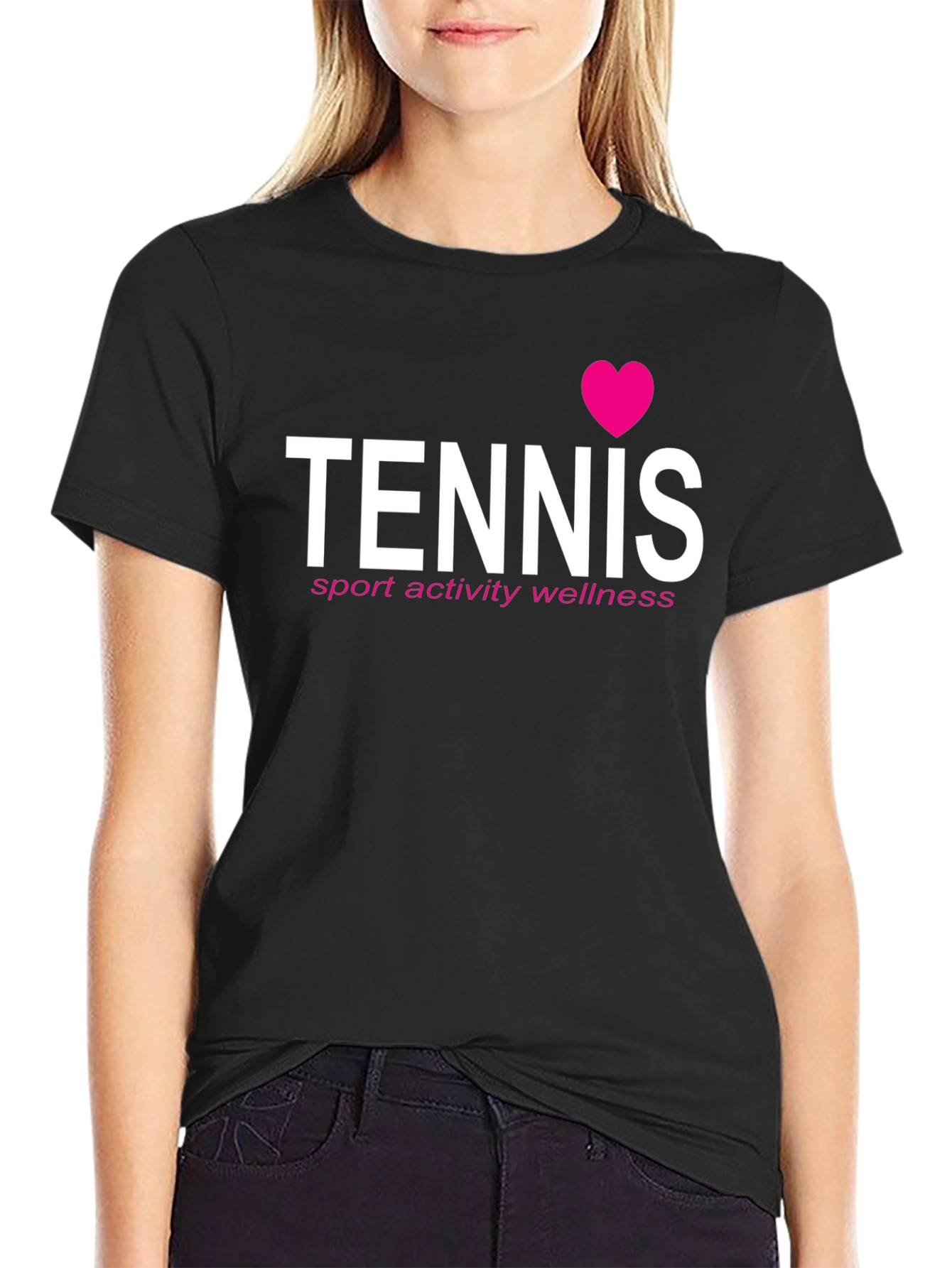 Tennis Love Graphic Tee - Sporty & Stylish