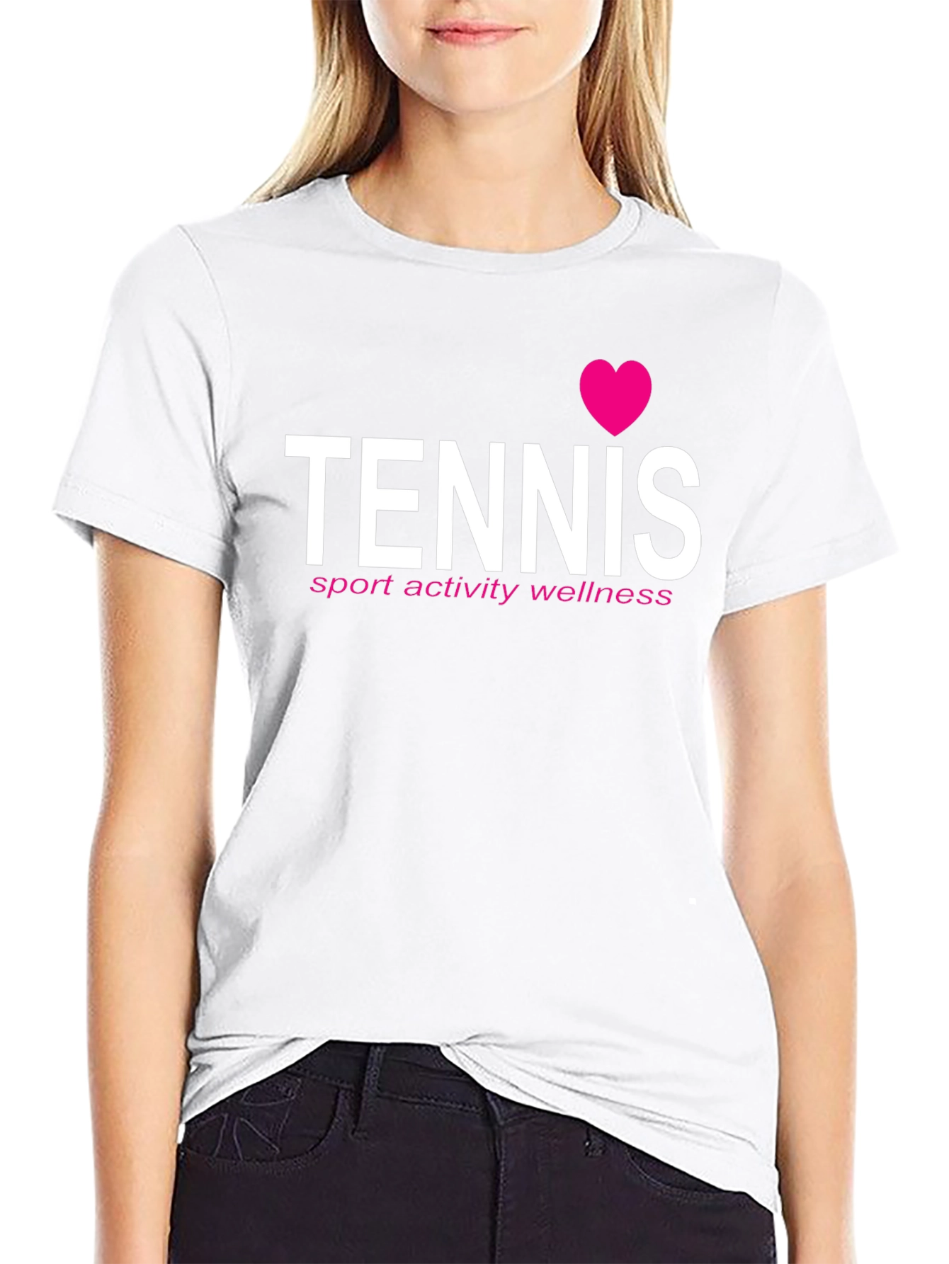 Tennis Love Graphic Tee - Sporty & Stylish