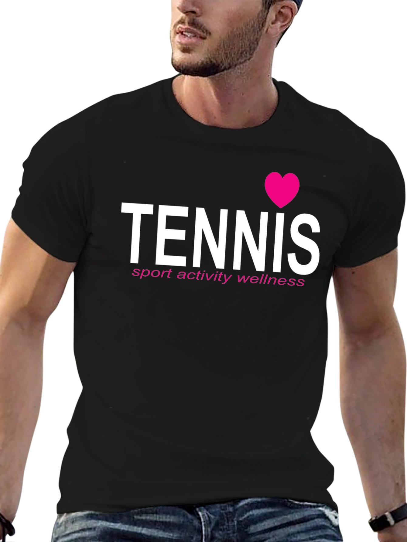 Tennis Love Graphic Tee - Sporty & Stylish