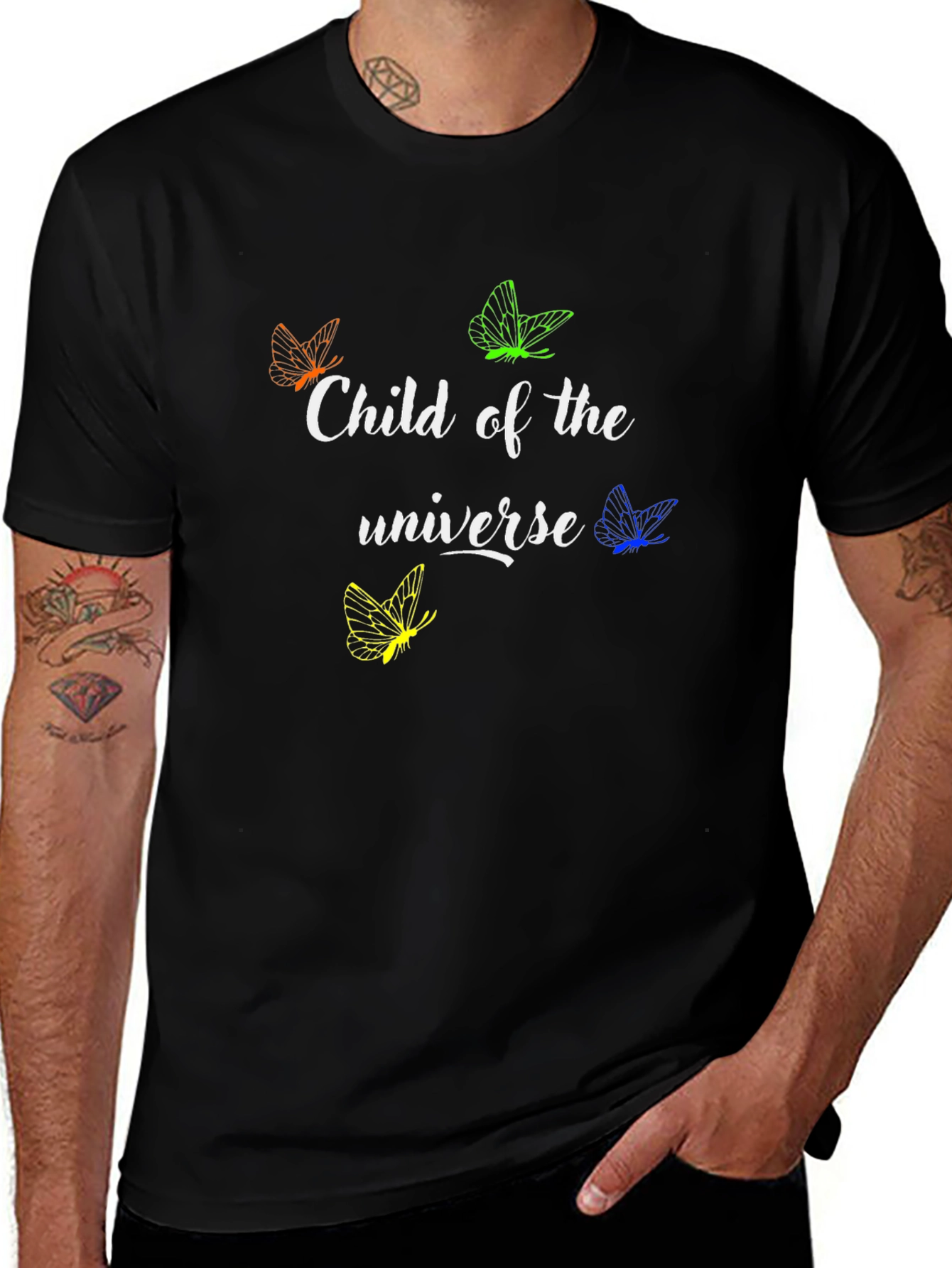 Child of the Universe Butterfly T-Shirt