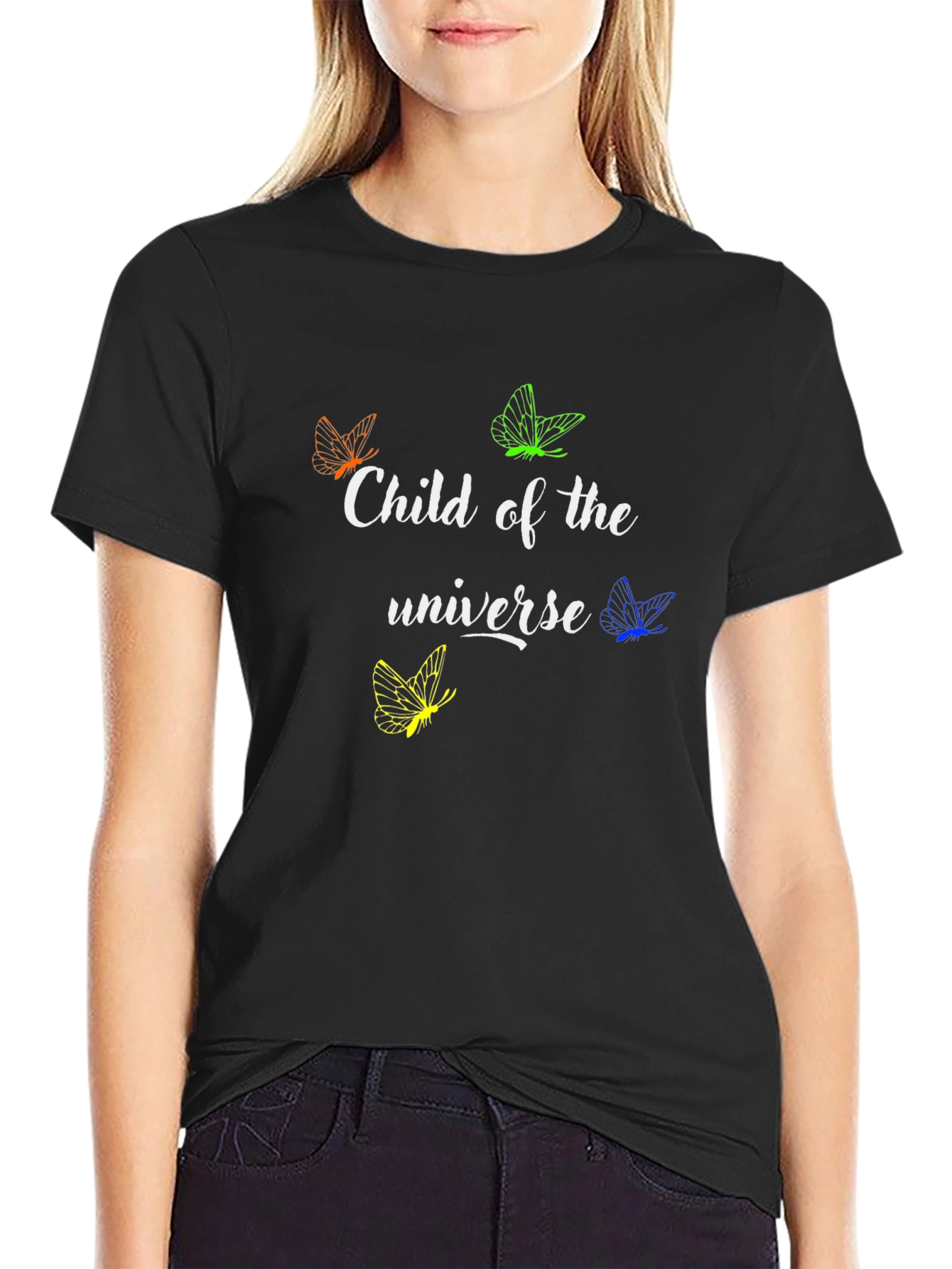 Child of the Universe Butterfly T-Shirt