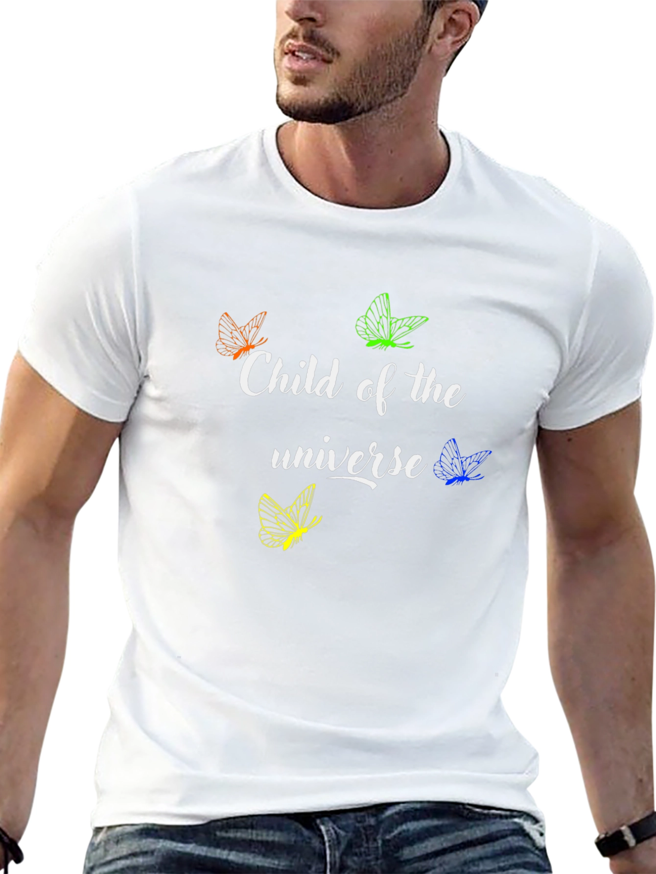 Child of the Universe Butterfly T-Shirt