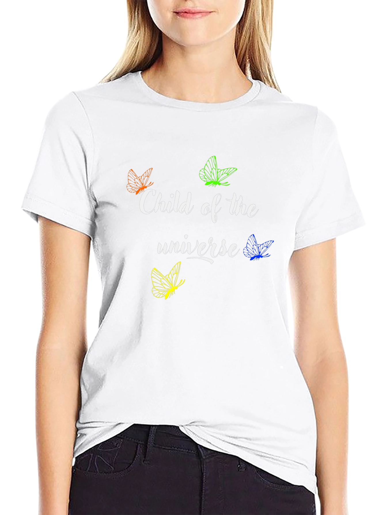 Child of the Universe Butterfly T-Shirt