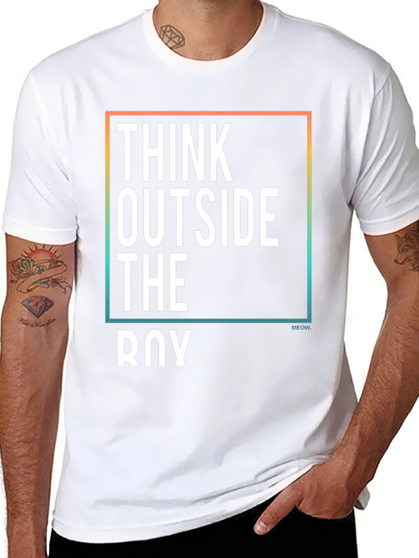 Think Outside The Box Graphic Tee