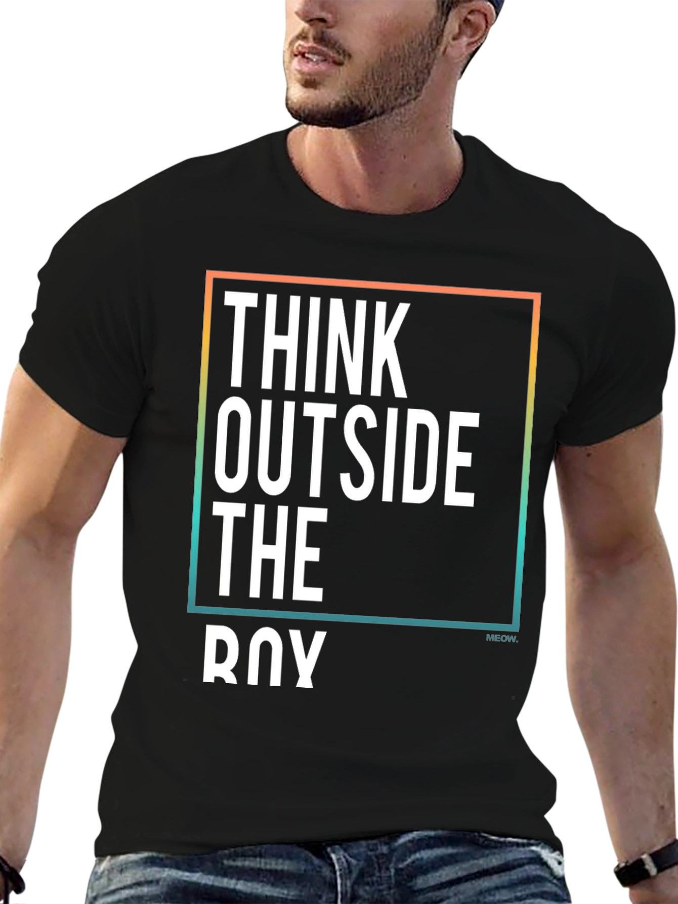 Think Outside The Box Graphic Tee