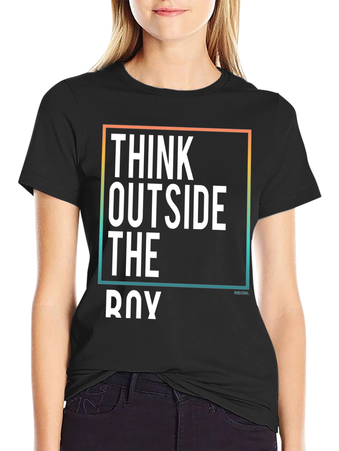 Think Outside The Box Graphic Tee