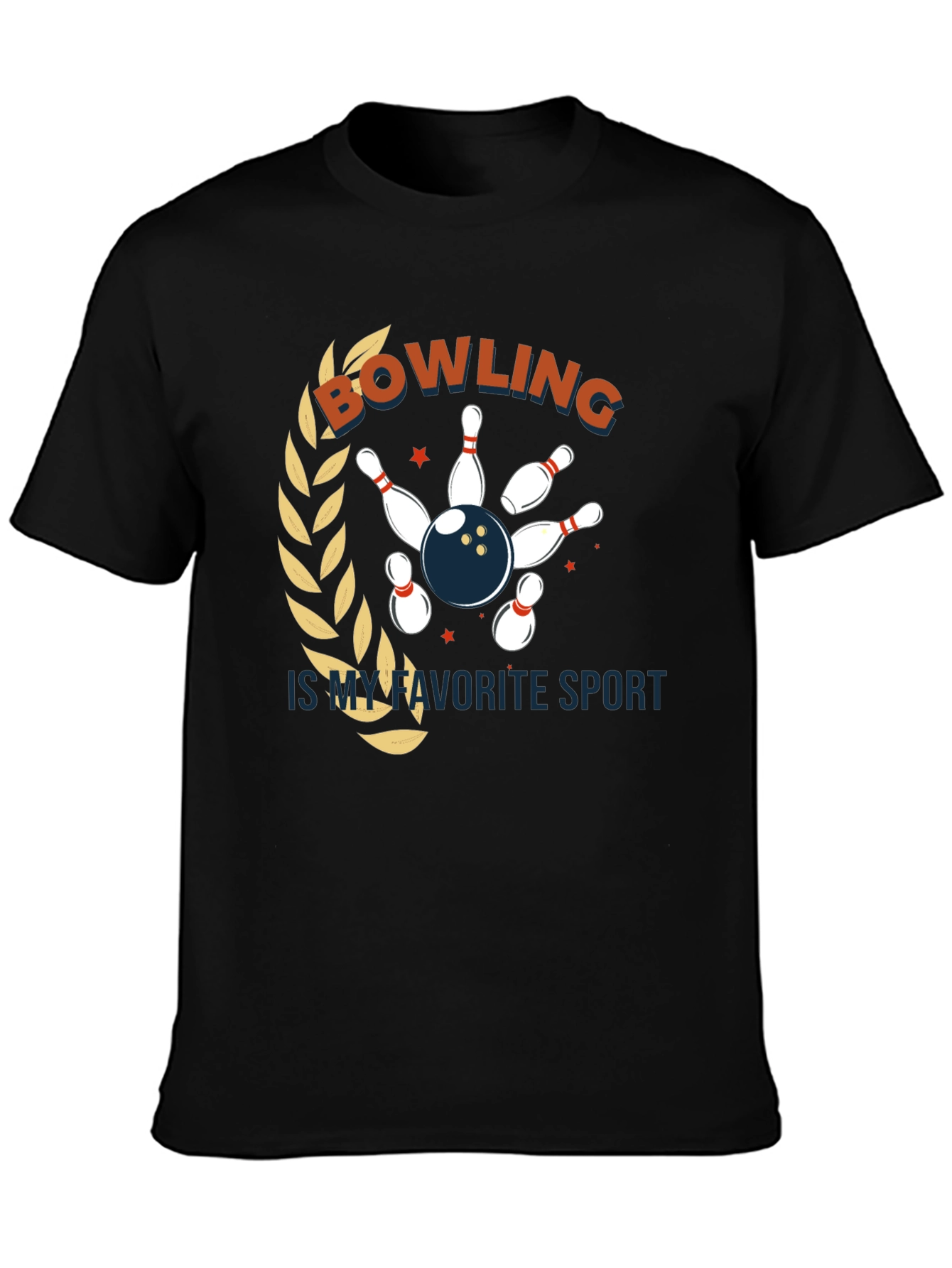 Bowling is My Favorite Sport Graphic Tee