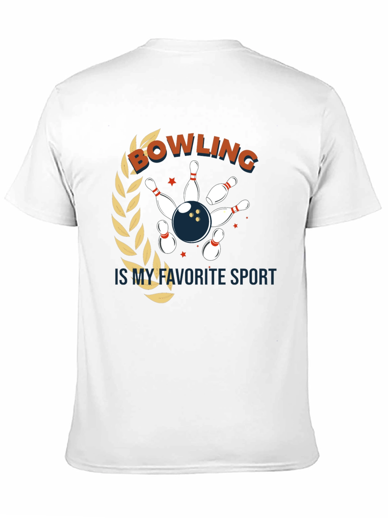 Bowling is My Favorite Sport Graphic Tee