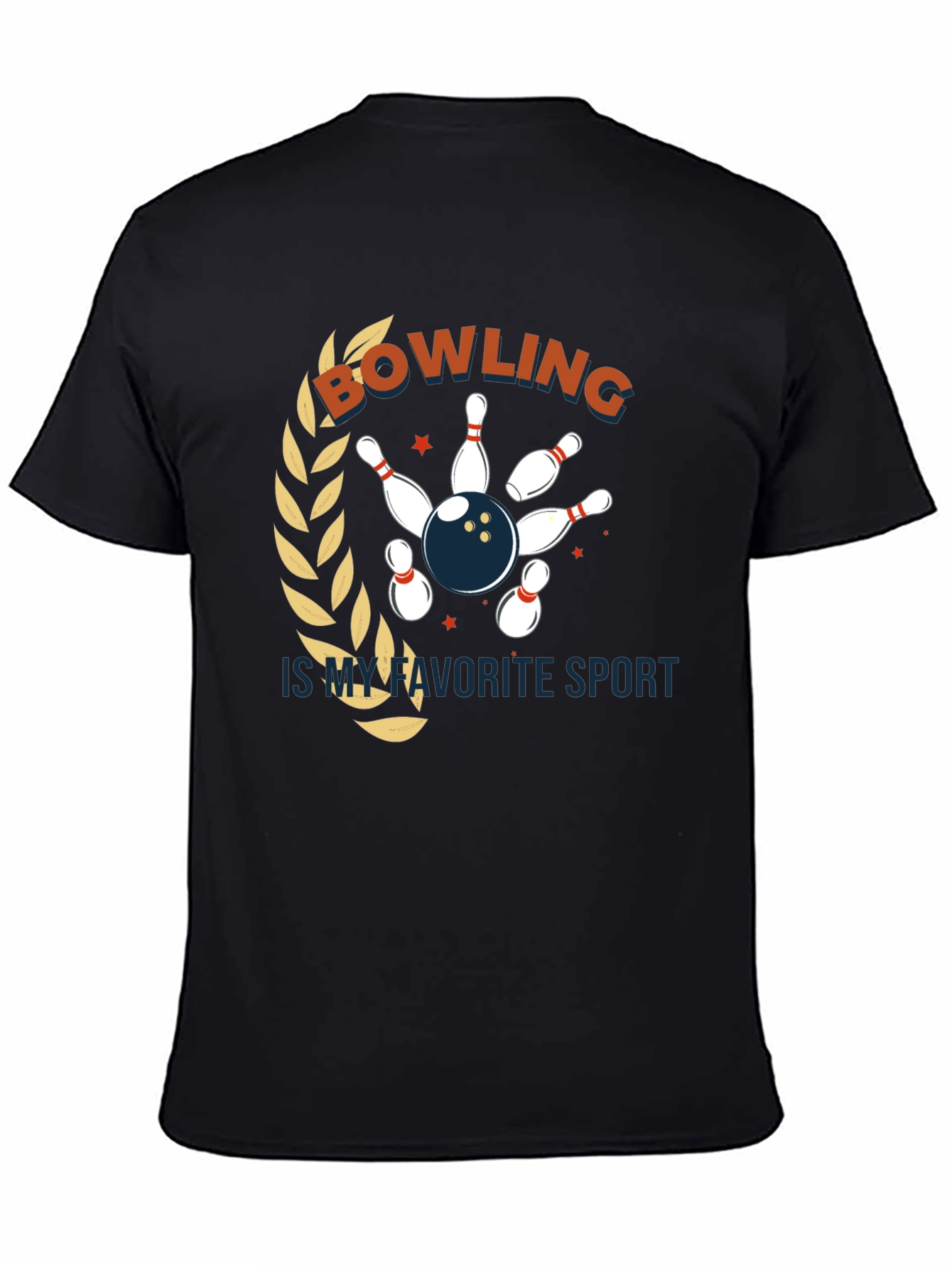 Bowling is My Favorite Sport Graphic Tee