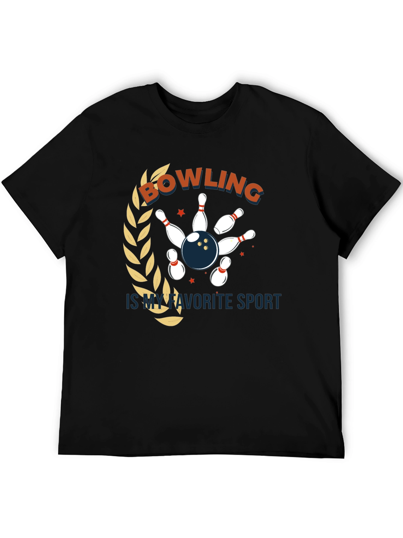 Bowling is My Favorite Sport Graphic Tee