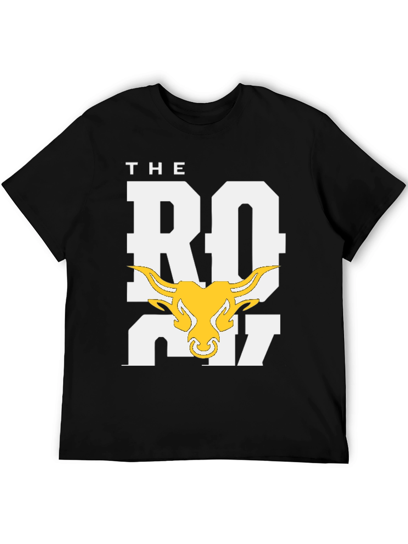 The Rock Bull T-Shirt - Black