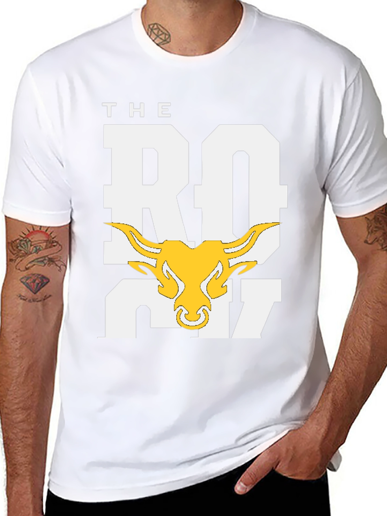 The Rock Bull T-Shirt - Black