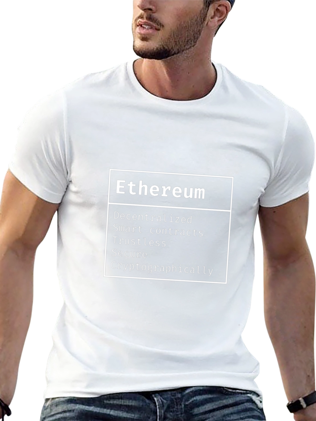 Ethereum Crypto Graphic Tee - Decentralized & Secure