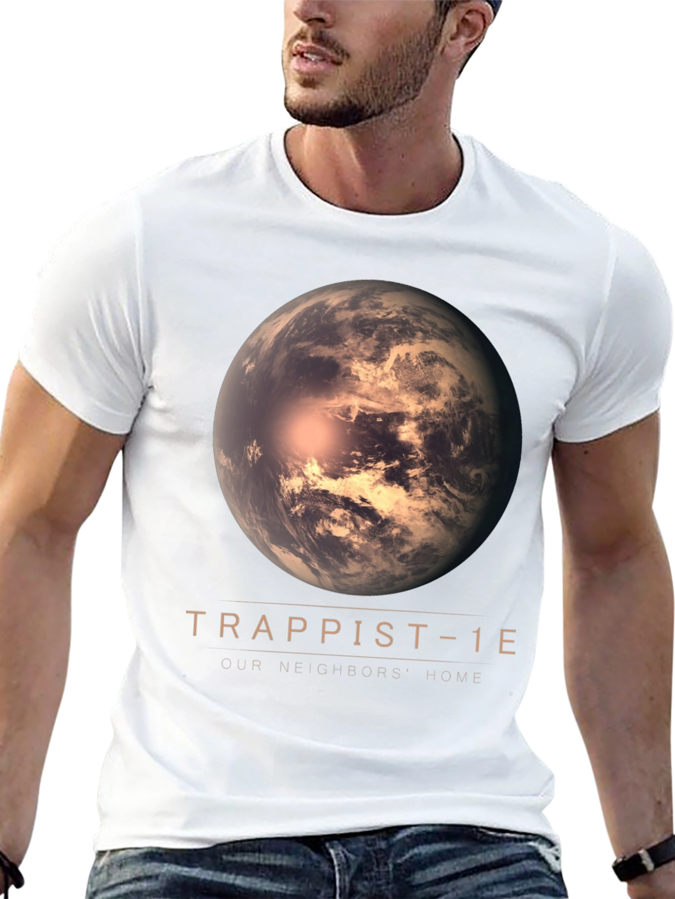 Trappist-1E T-Shirt - Our Neighbors Home Planet Tee