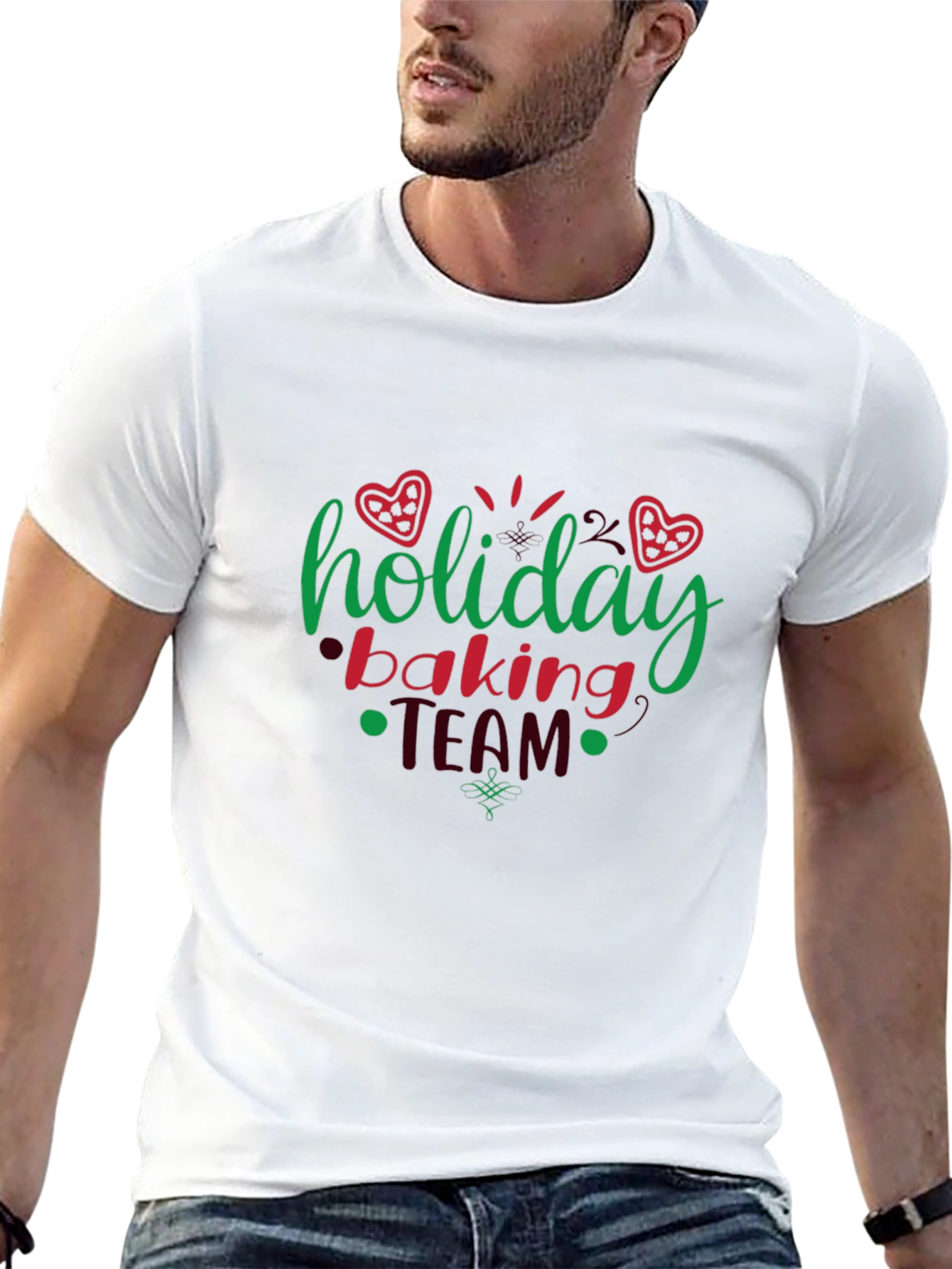 Holiday Baking Team T-Shirt - Festive Crew Apparel