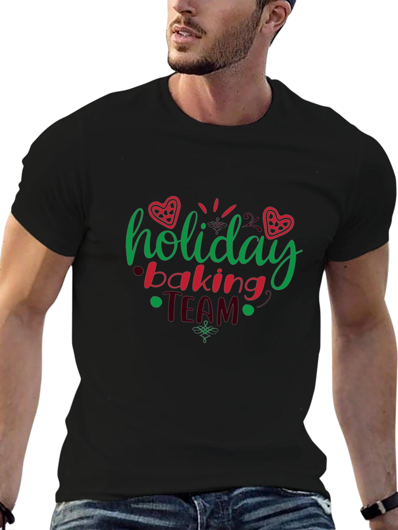 Holiday Baking Team T-Shirt - Festive Crew Apparel