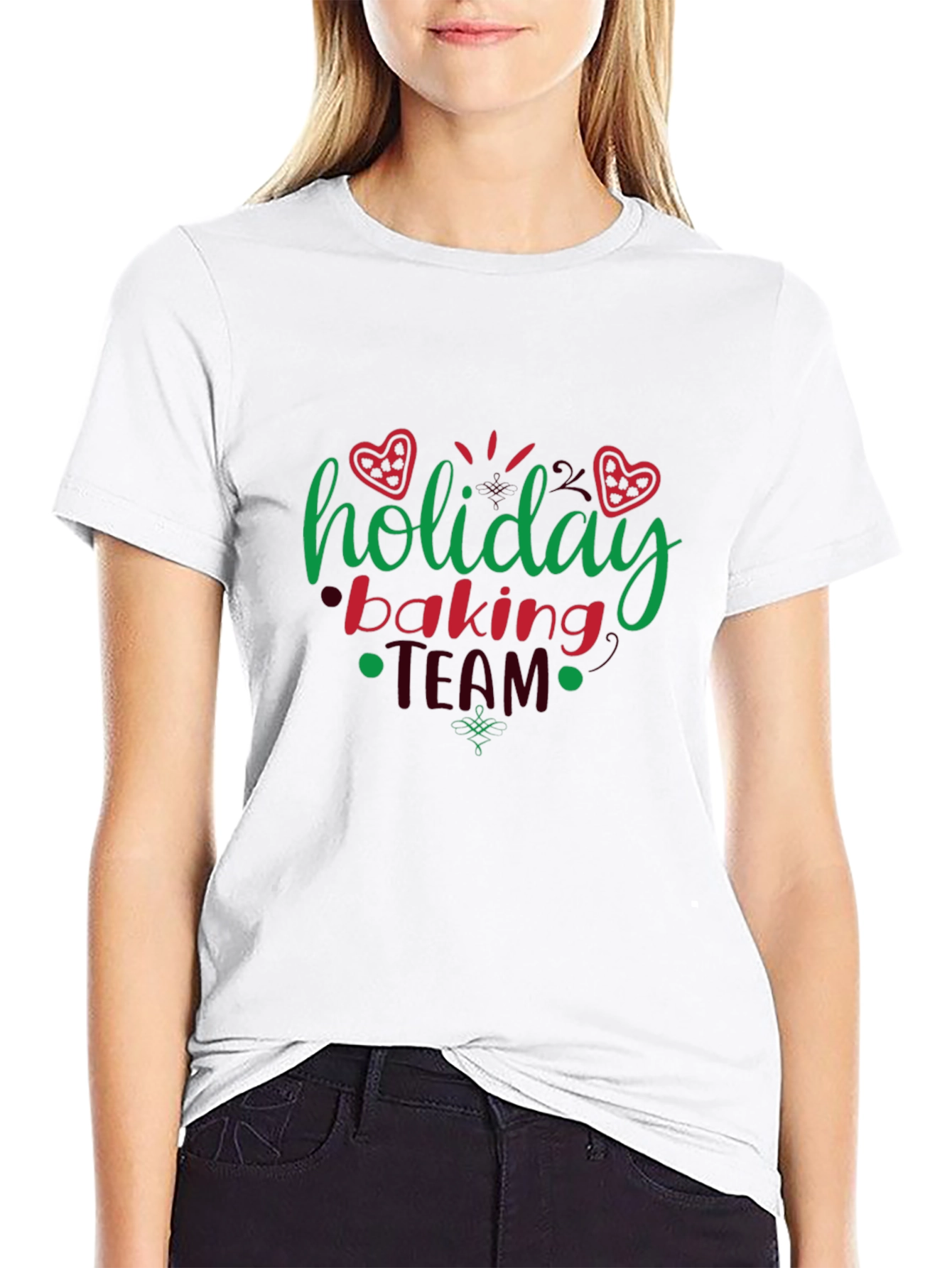 Holiday Baking Team T-Shirt - Festive Crew Apparel