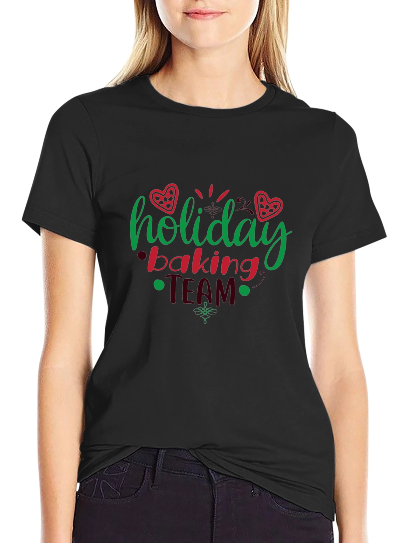 Holiday Baking Team T-Shirt - Festive Crew Apparel