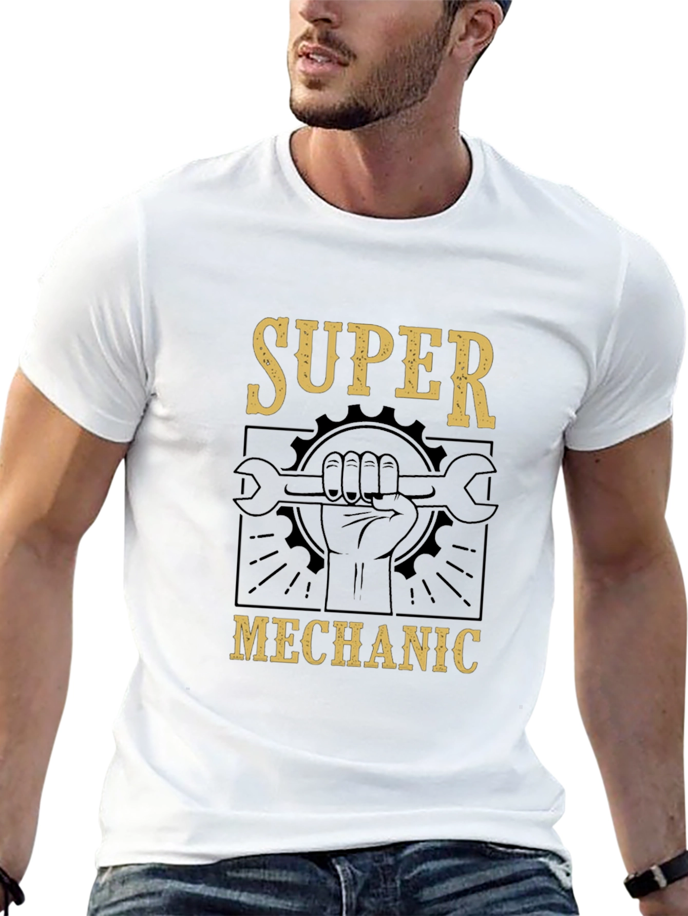 Super Mechanic Graphic T-Shirt - Automotive Repair