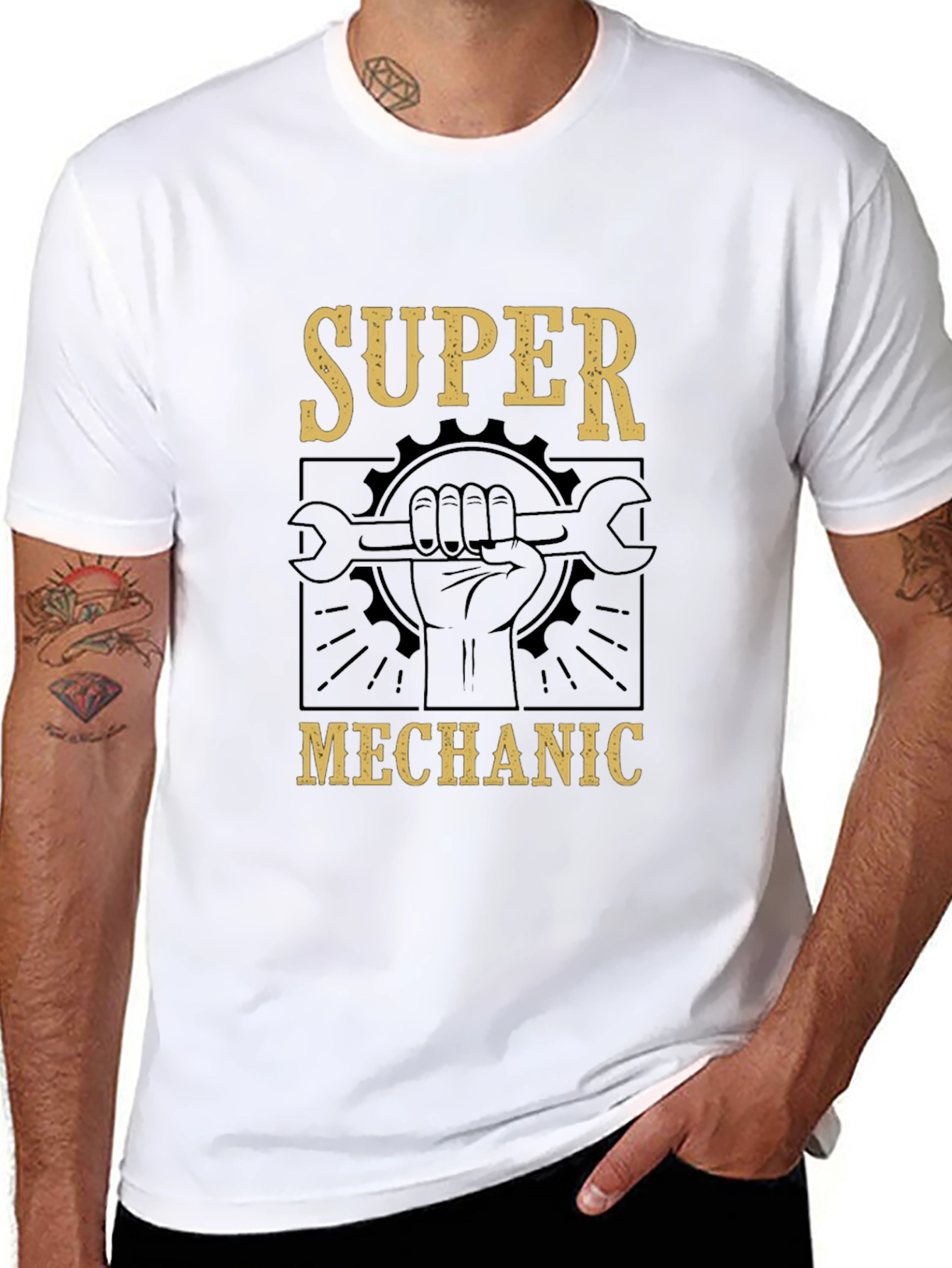 Super Mechanic Graphic T-Shirt - Automotive Repair