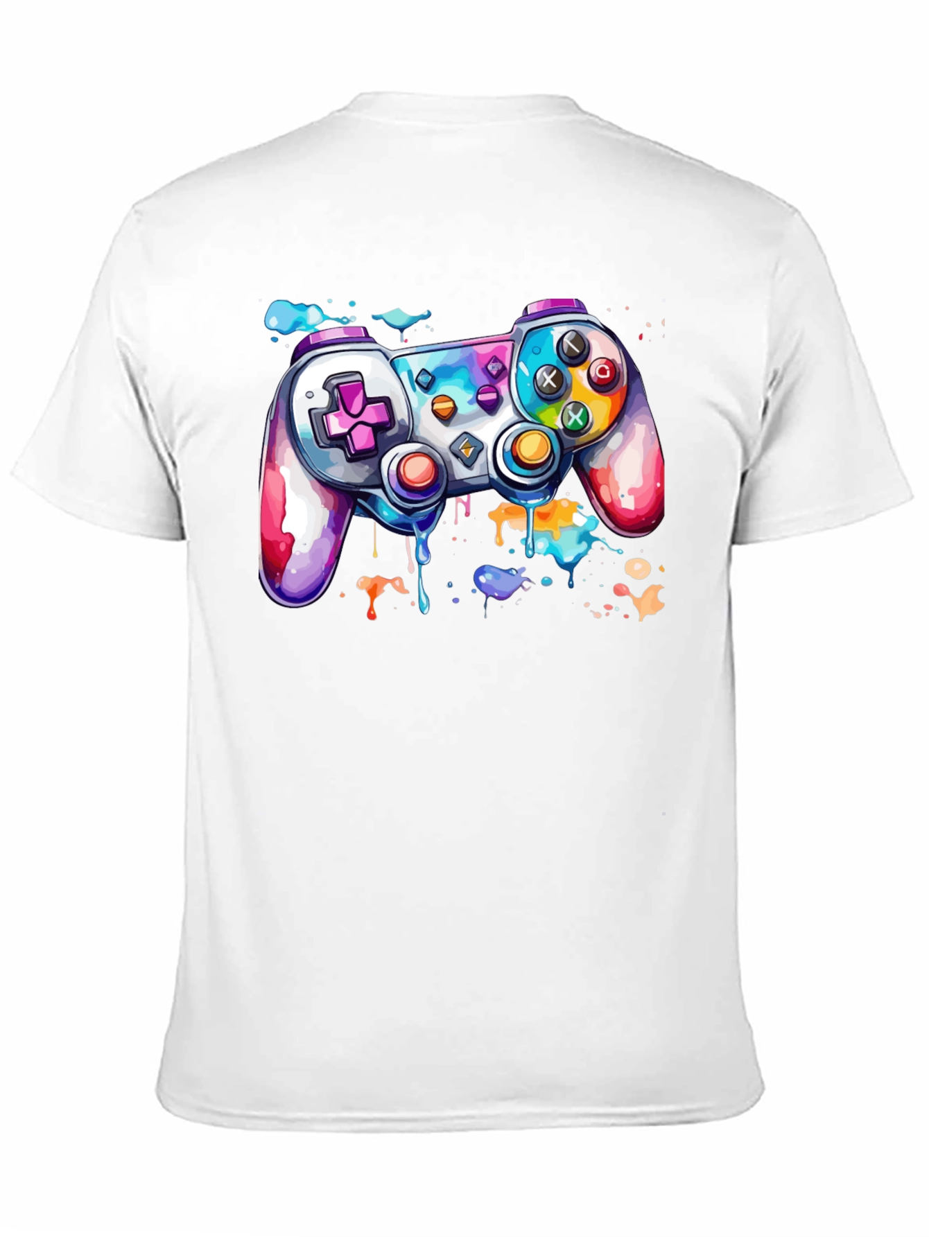 Colorful Gaming Controller T-Shirt