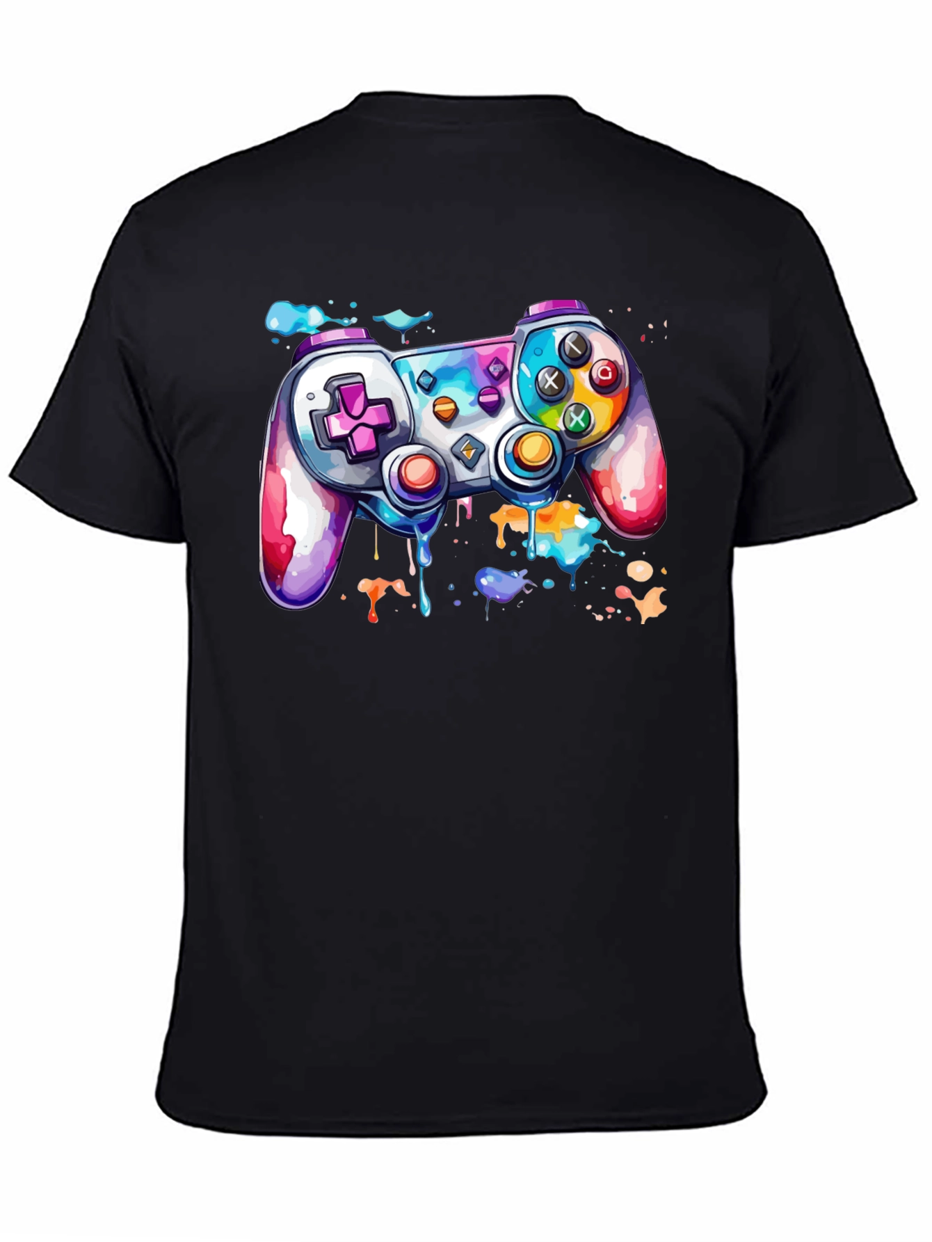 Colorful Gaming Controller T-Shirt