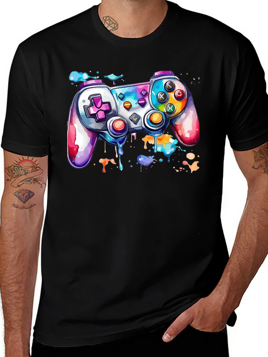 Colorful Gaming Controller T-Shirt