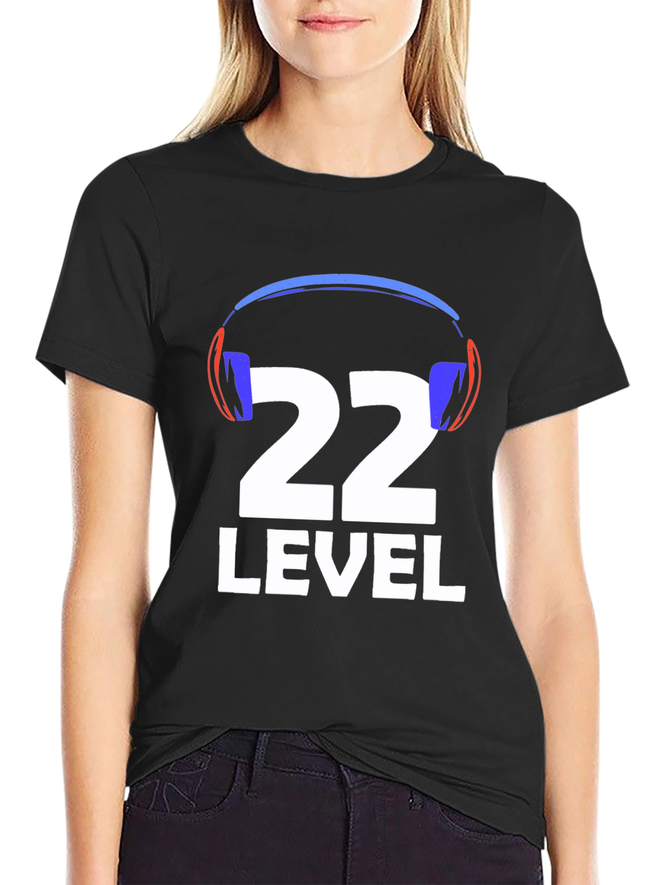 Level 22 Gaming T-Shirt - Gamer Birthday Tee