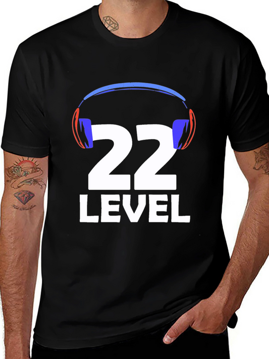 Level 22 Gaming T-Shirt - Gamer Birthday Tee