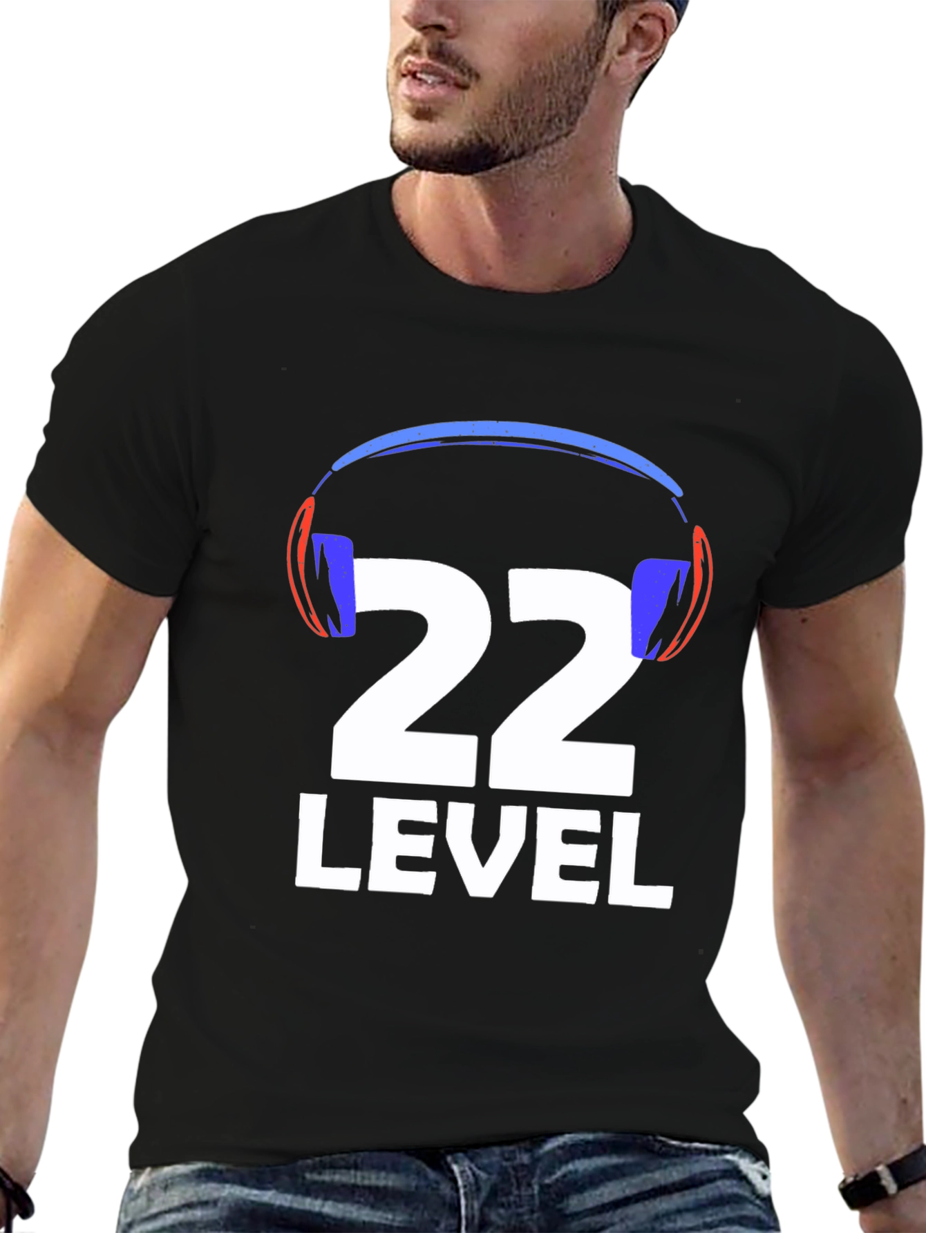 Level 22 Gaming T-Shirt - Gamer Birthday Tee