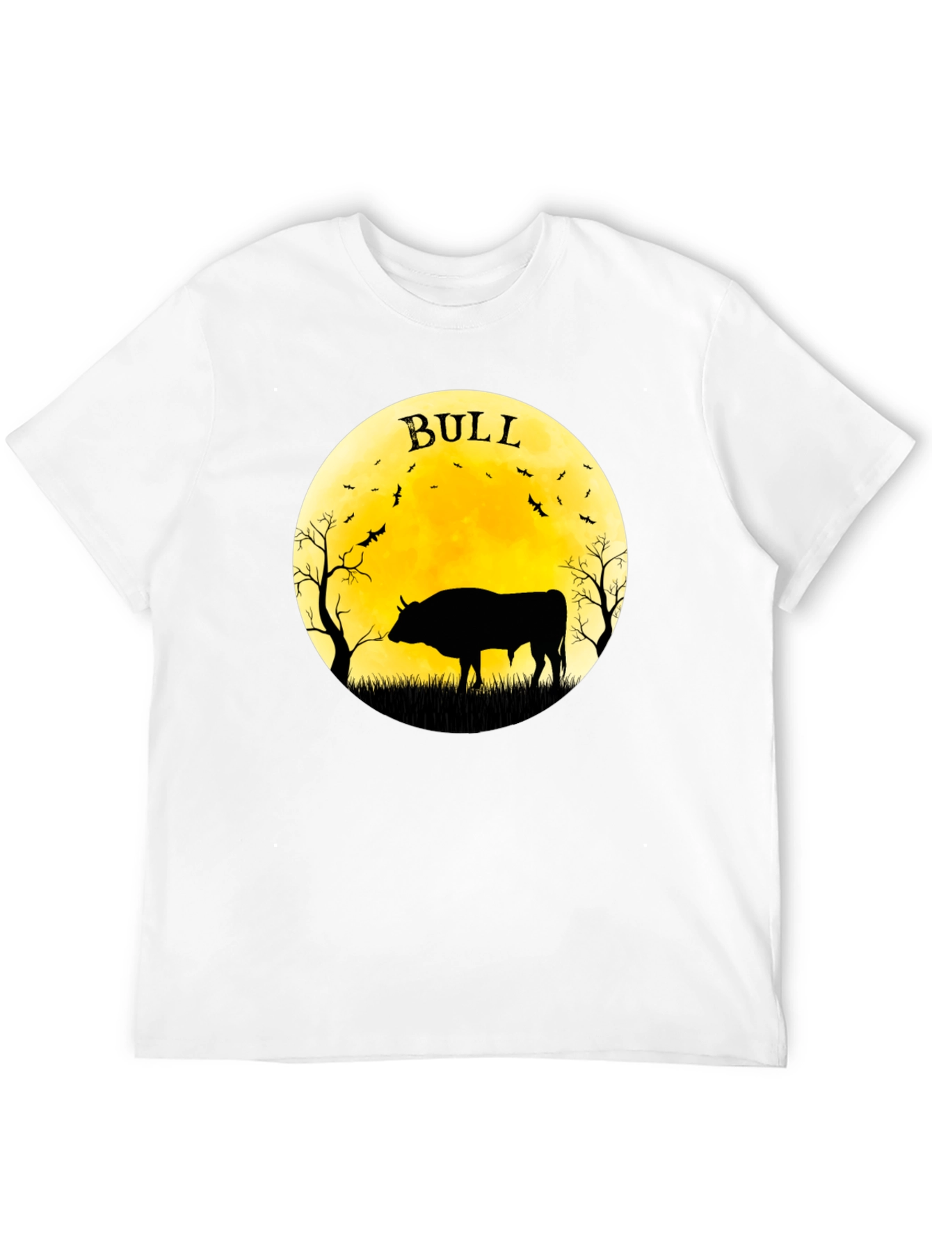 Bull Moon T-Shirt - Black