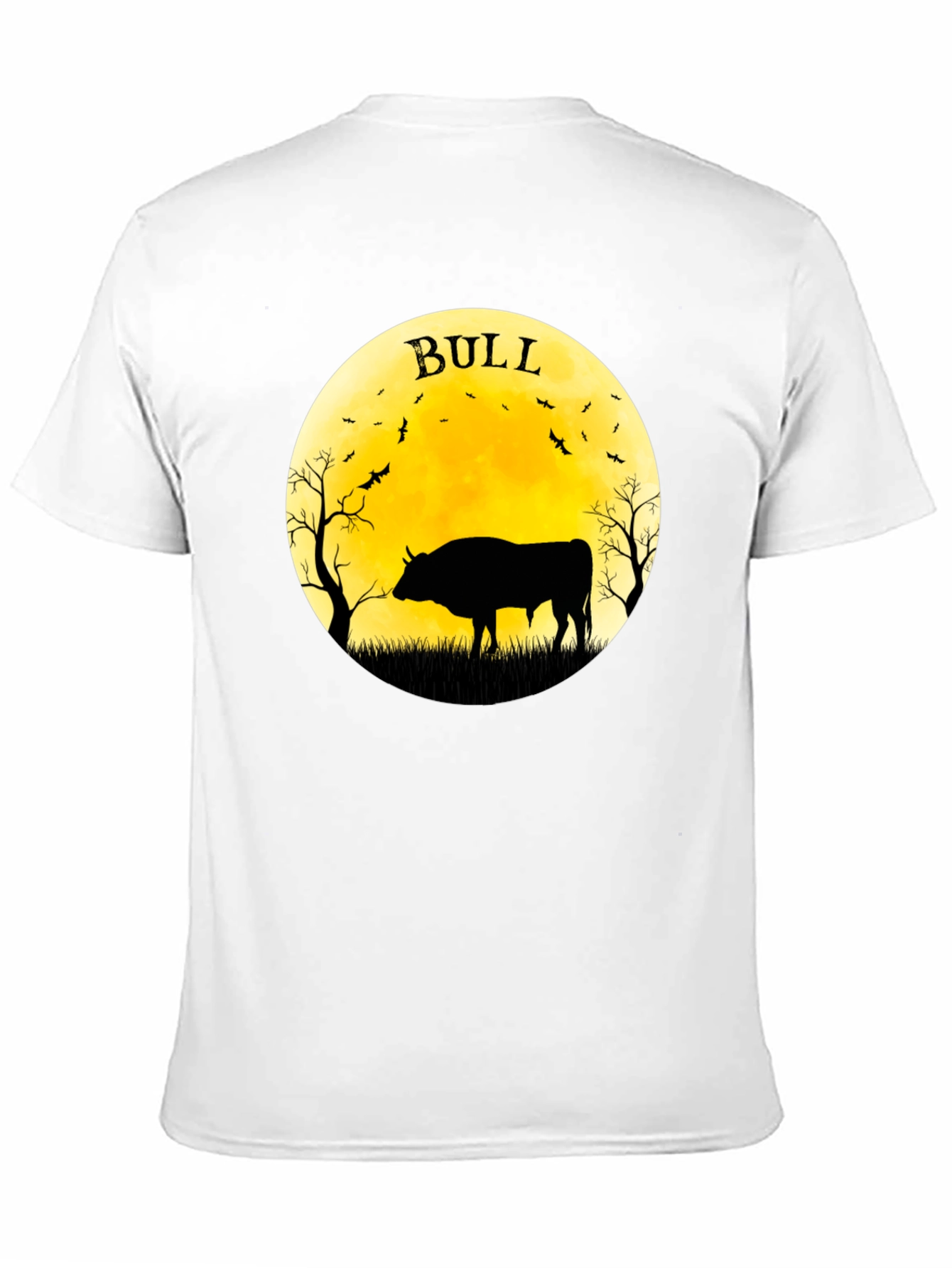 Bull Moon T-Shirt - Black