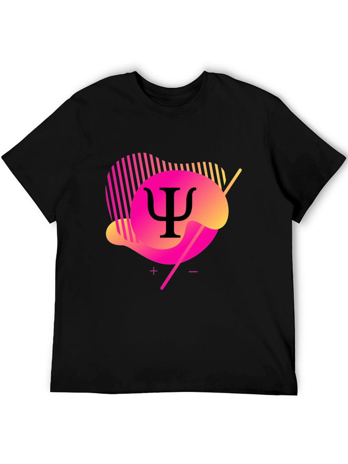 Modern Psychology Symbol T-Shirt - Black