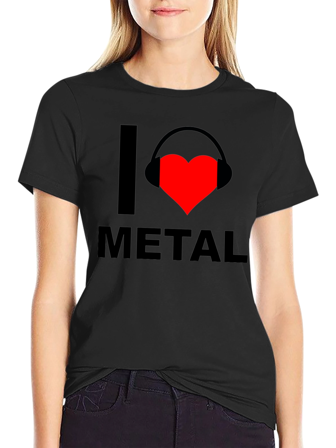 I Love Metal T-Shirt - Music Fan Tee