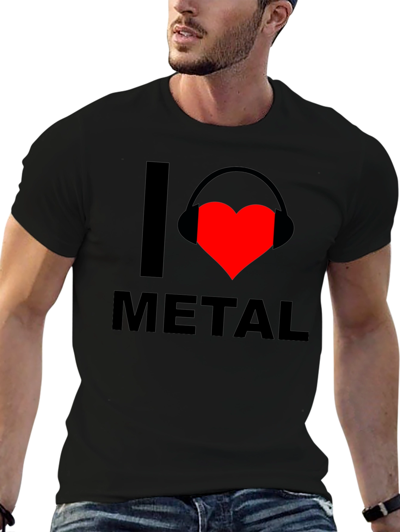 I Love Metal T-Shirt - Music Fan Tee