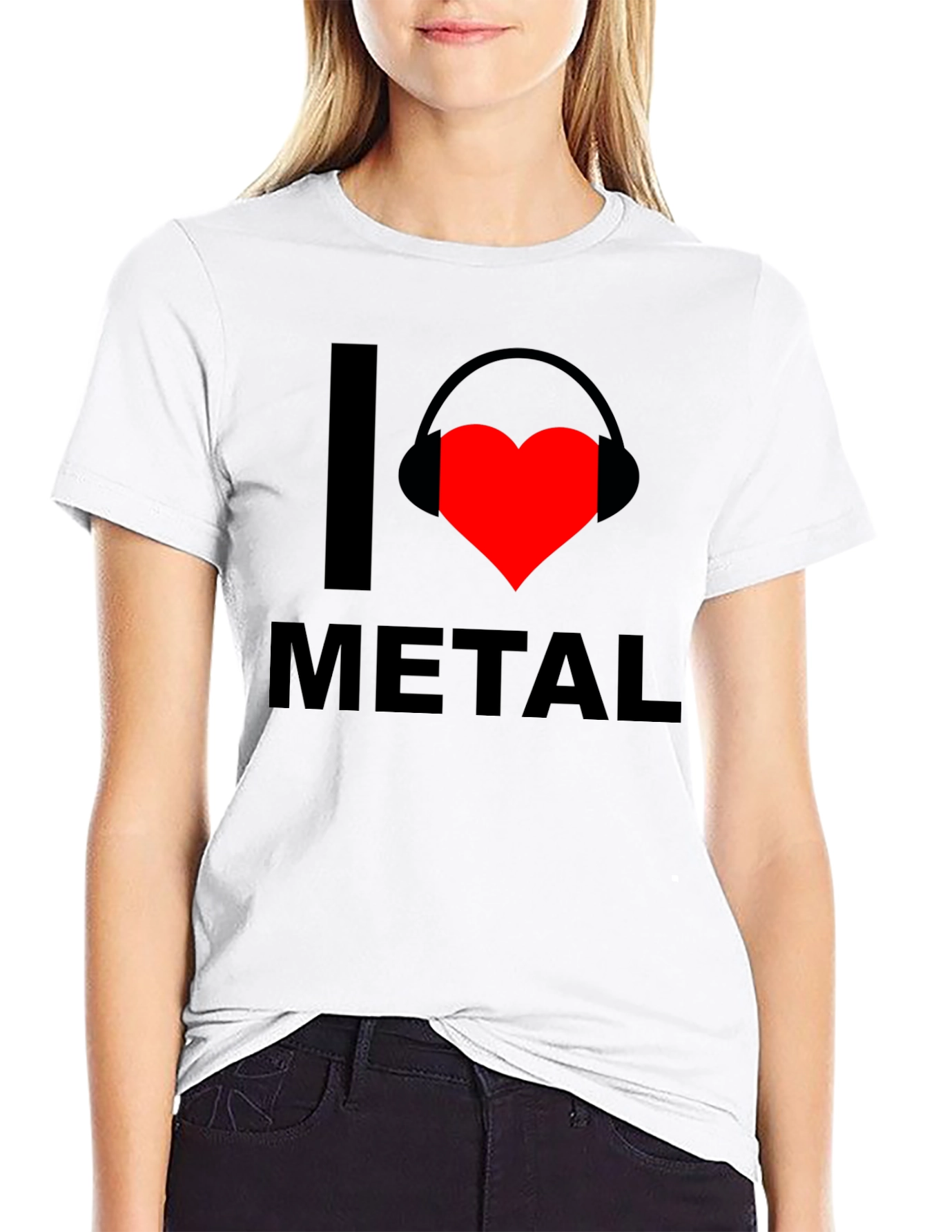 I Love Metal T-Shirt - Music Fan Tee
