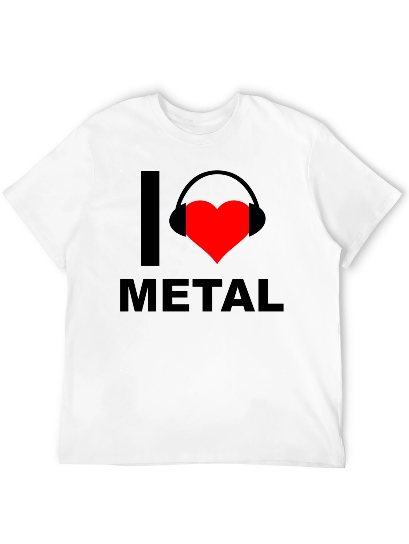 I Love Metal T-Shirt - Music Fan Tee