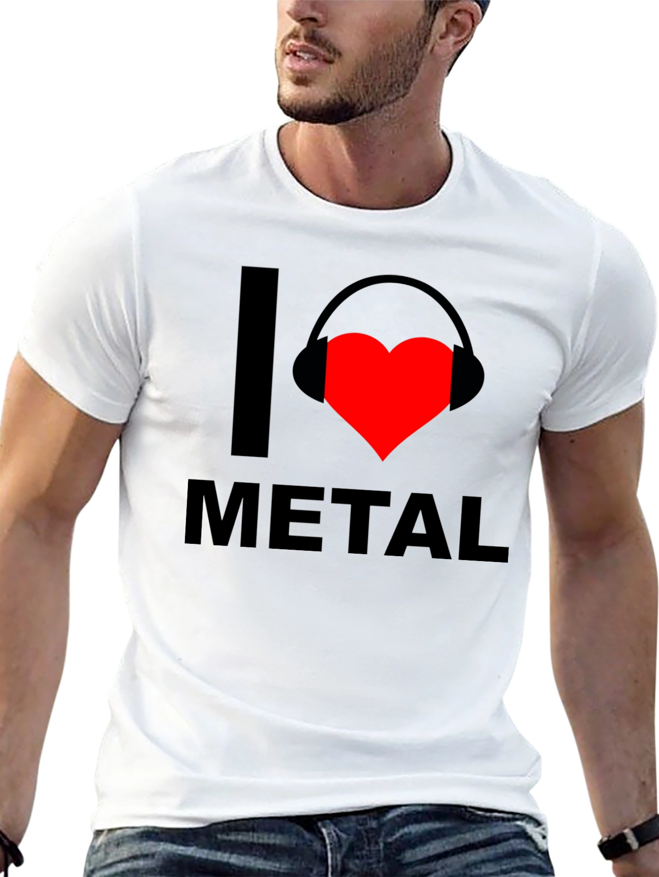 I Love Metal T-Shirt - Music Fan Tee