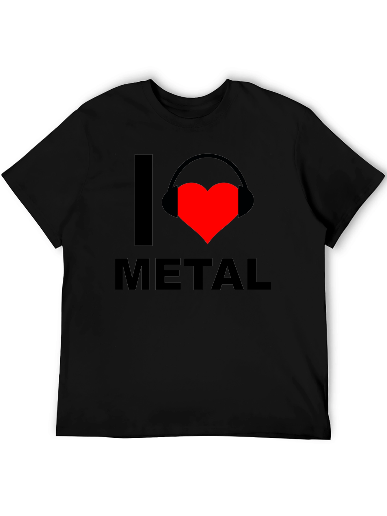 I Love Metal T-Shirt - Music Fan Tee