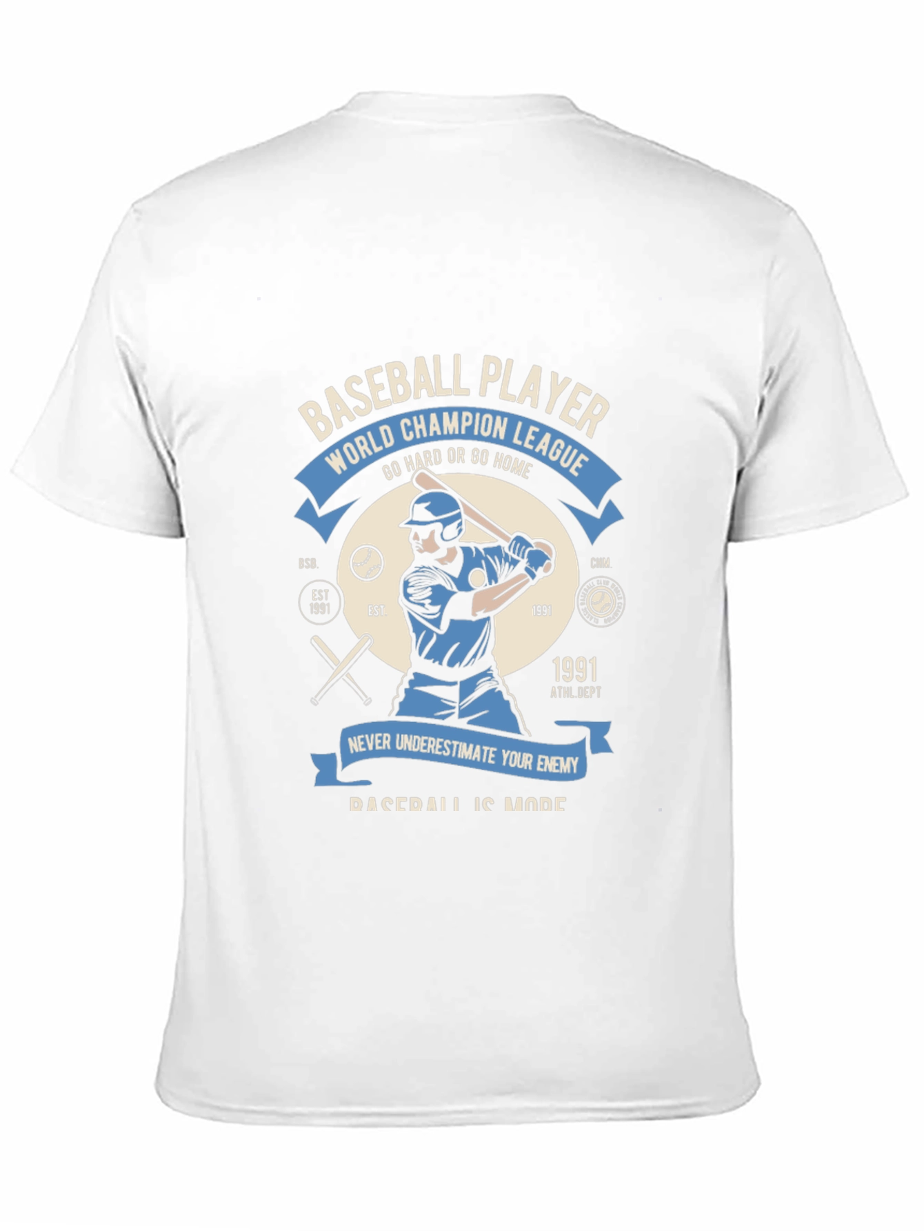 Baseball Player World Champion League T-Shirt