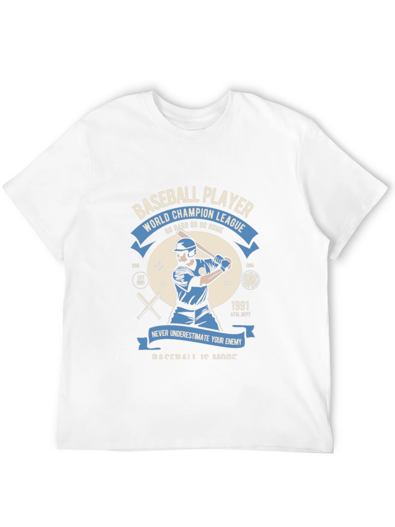 Baseball Player World Champion League T-Shirt