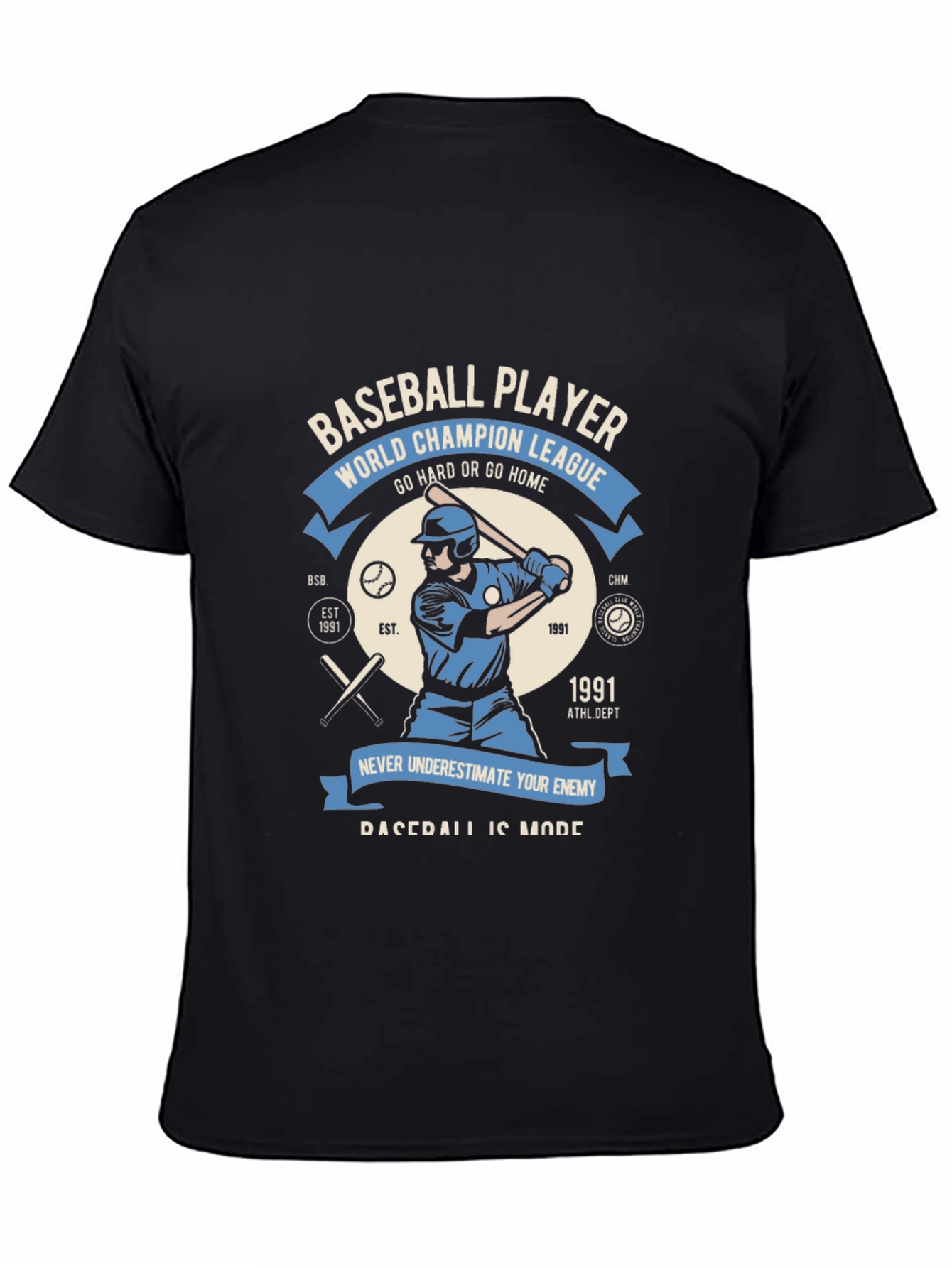 Baseball Player World Champion League T-Shirt